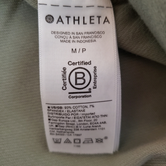 Athleta Farrallon Jogger Fern Green sz MP - Picture 6 of 6